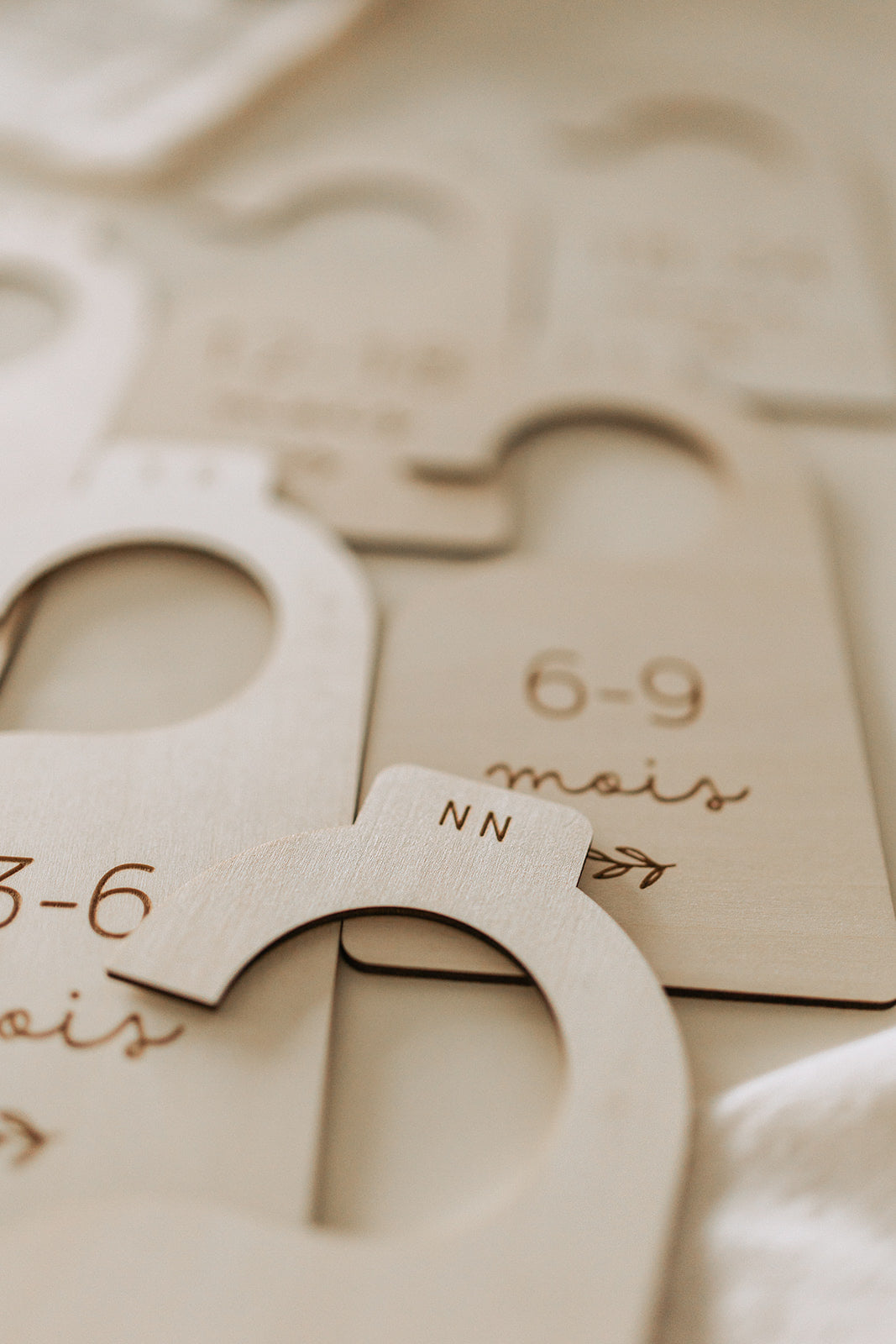 Séparateurs de grandeur en bois