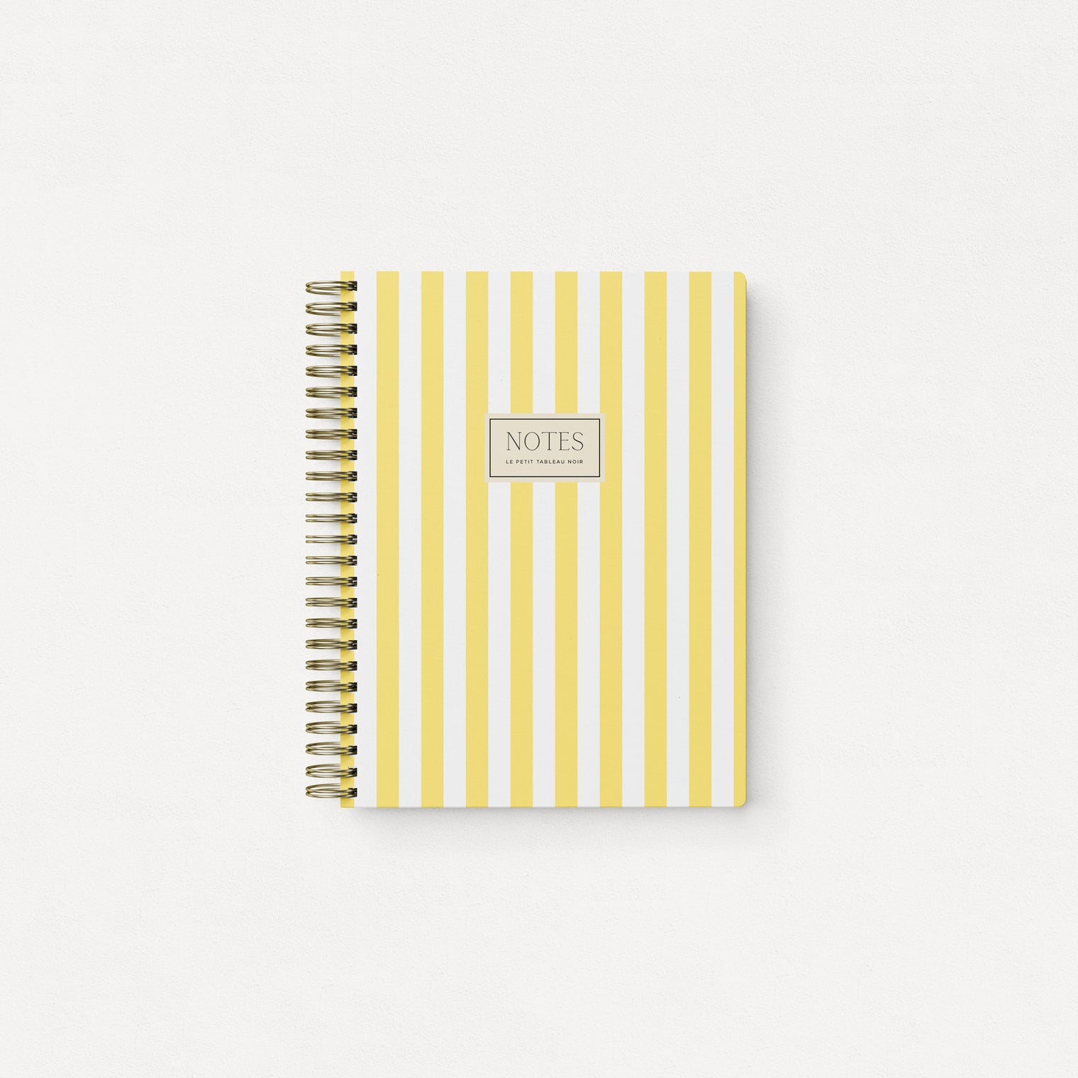 Cahier de notes Ligné Jaune