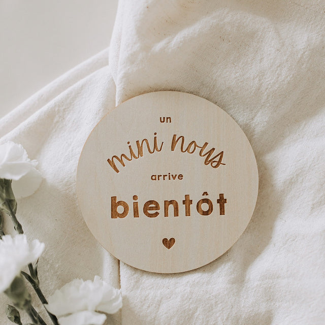 Pastille de bois - Mini nous