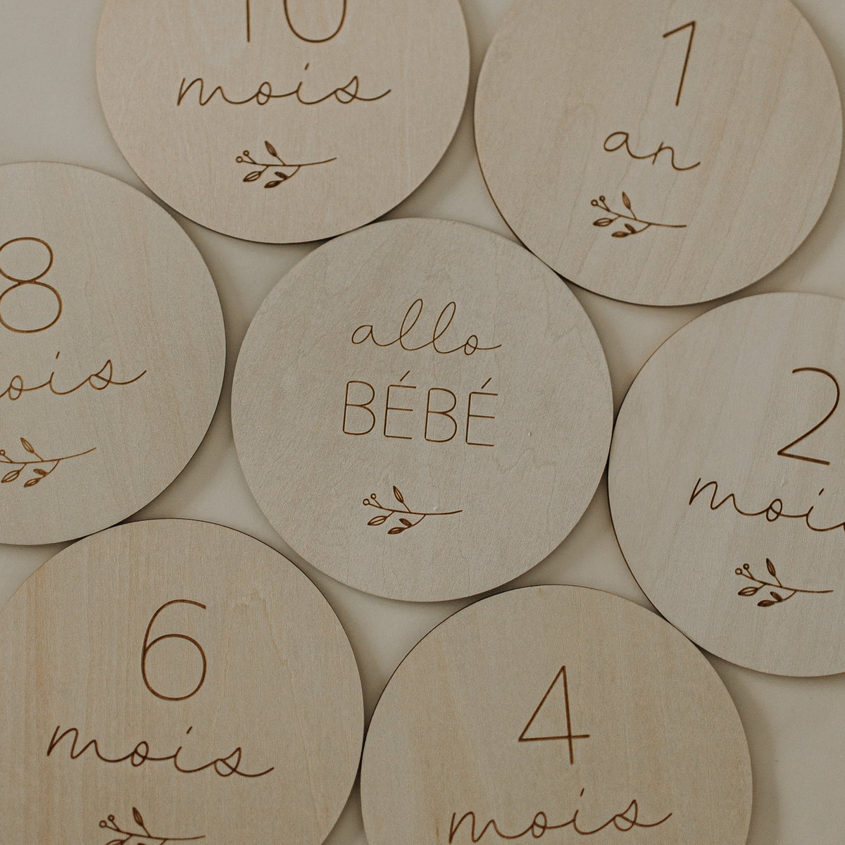 Pastilles de bois script
