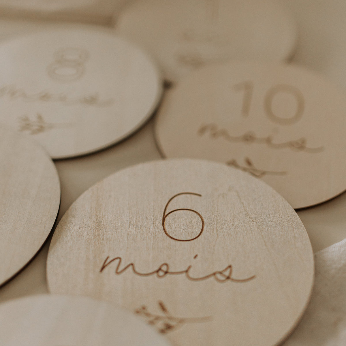 Pastilles de bois script