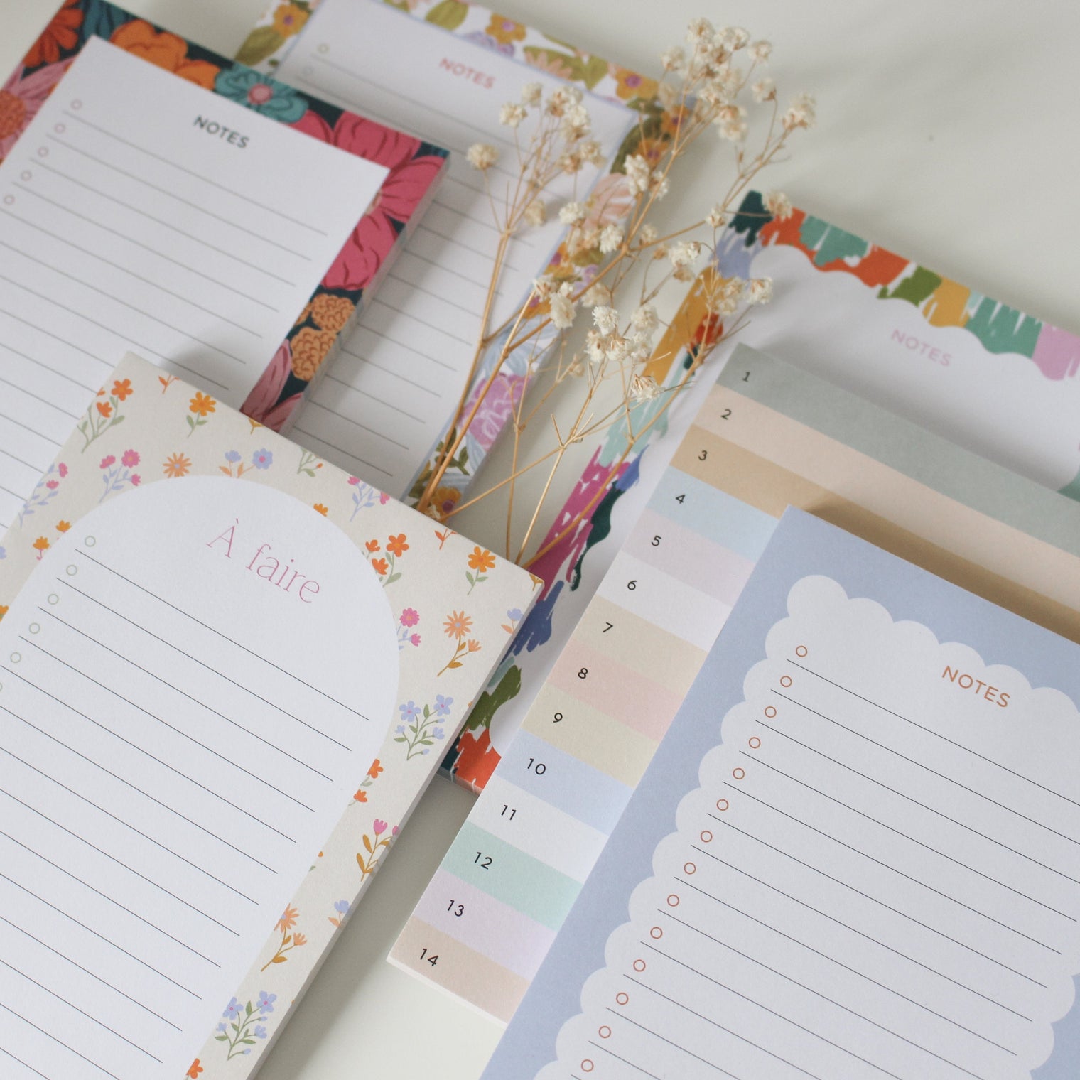 Bloc-notes Éclat Fleuri