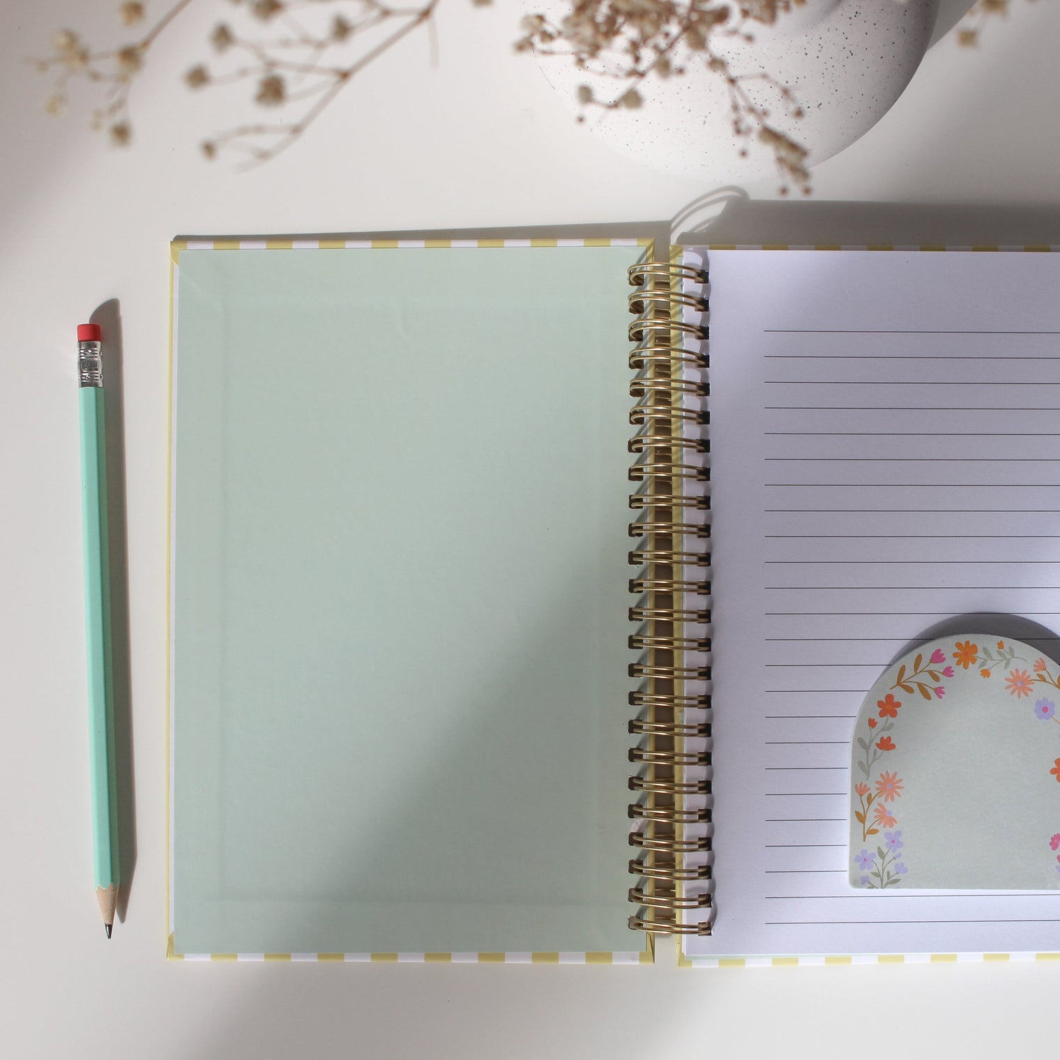 Cahier de notes Ligné Jaune