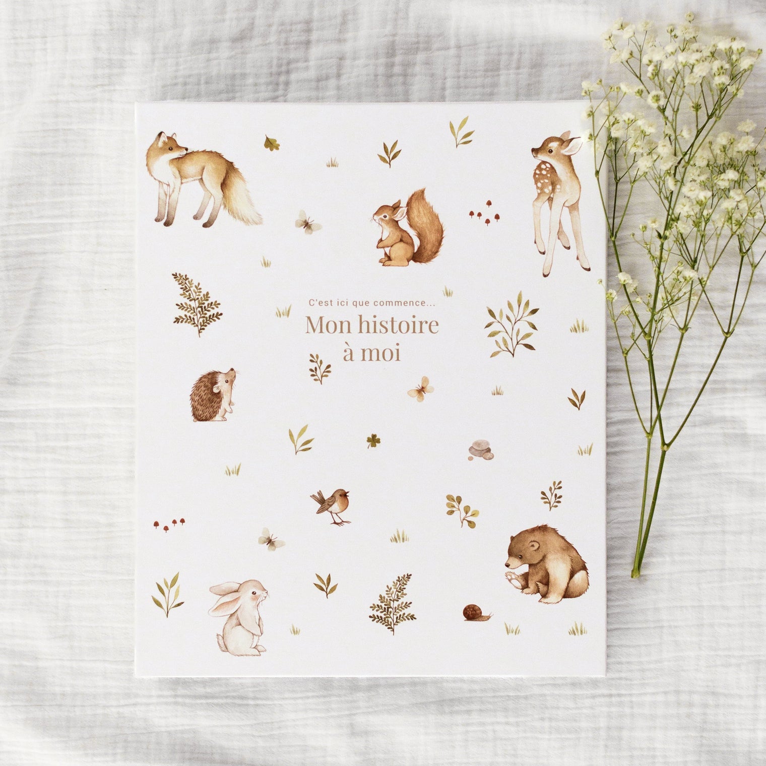 Livre de bébé - Animal Douceur