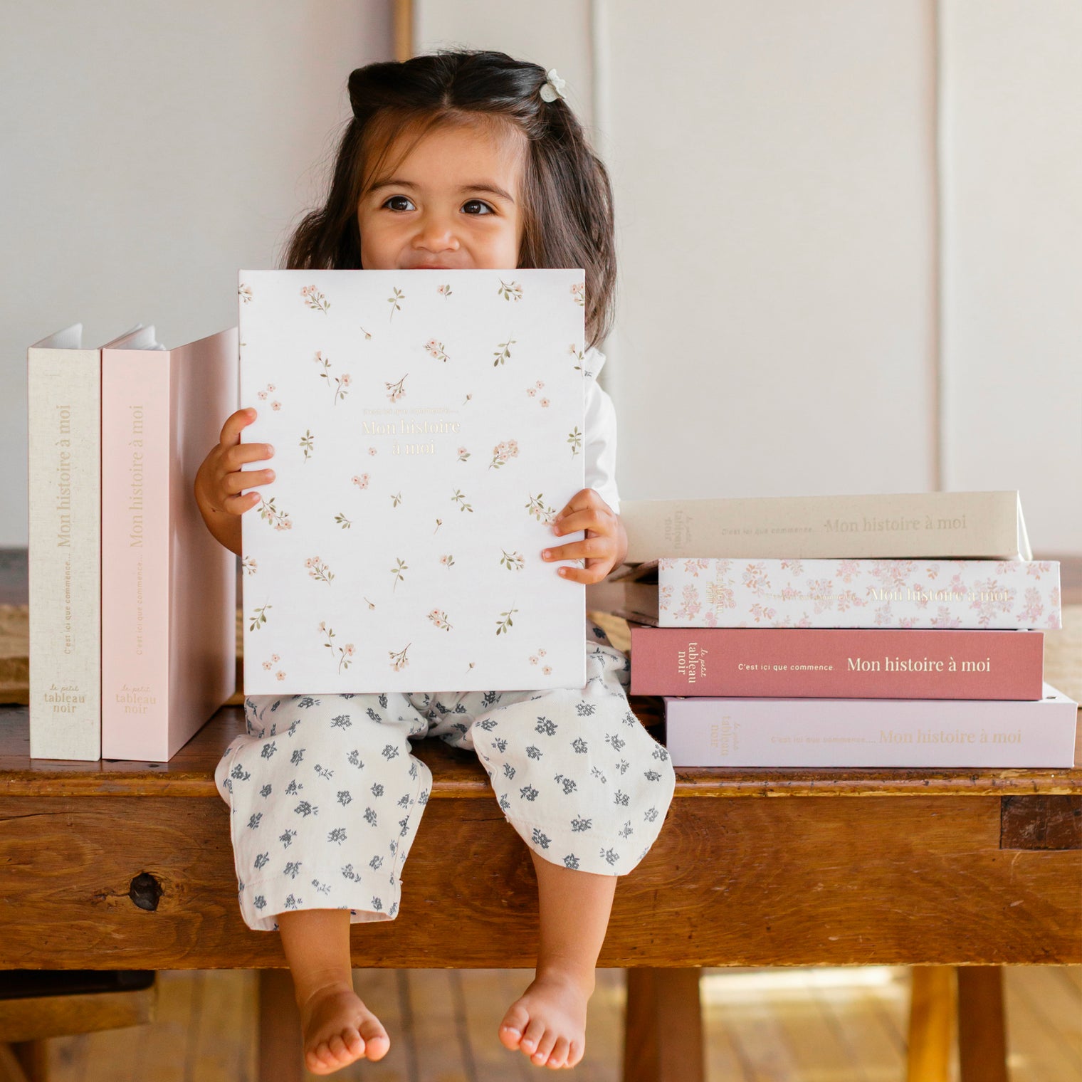 Livre de bébé - Rose