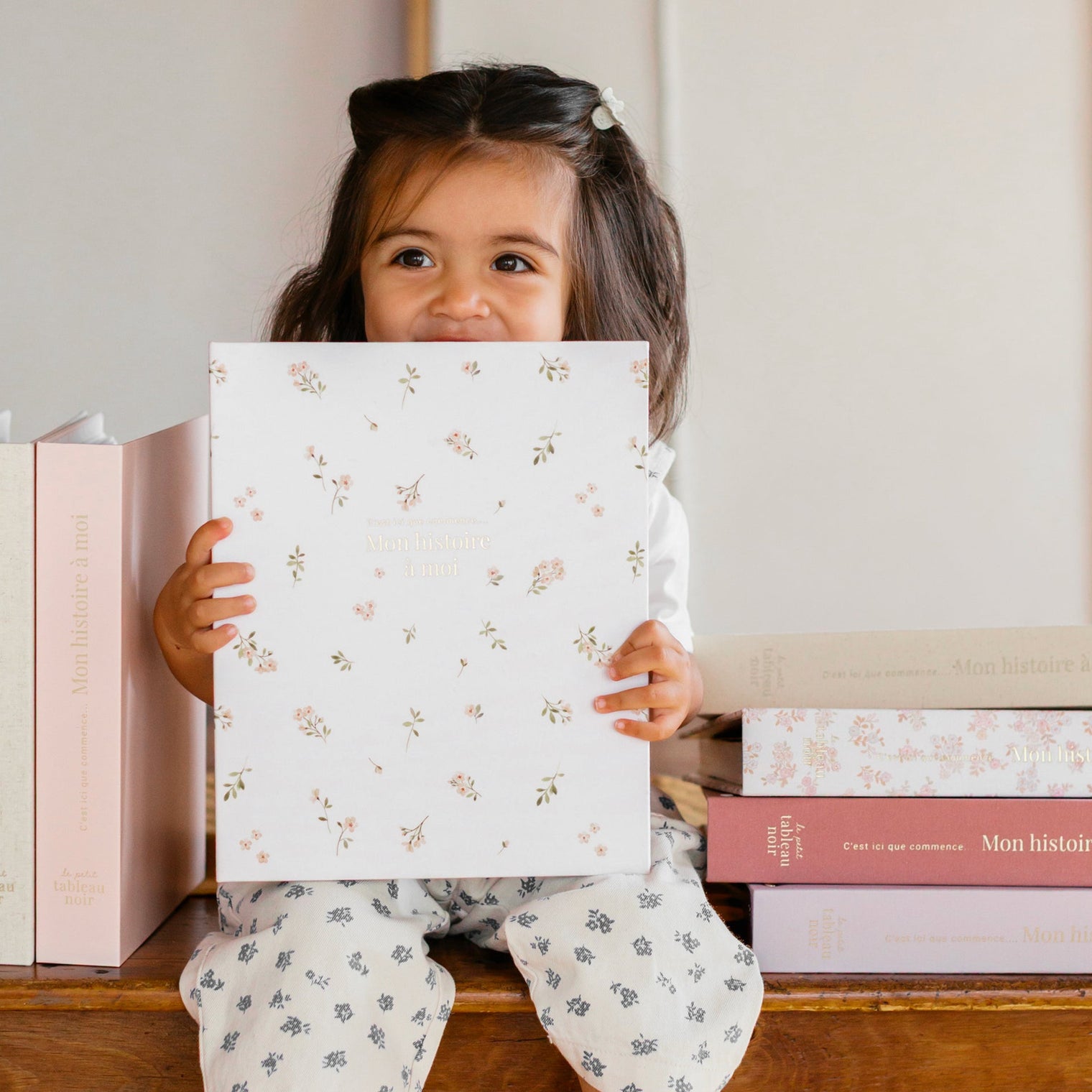 Livre de bébé - Rose