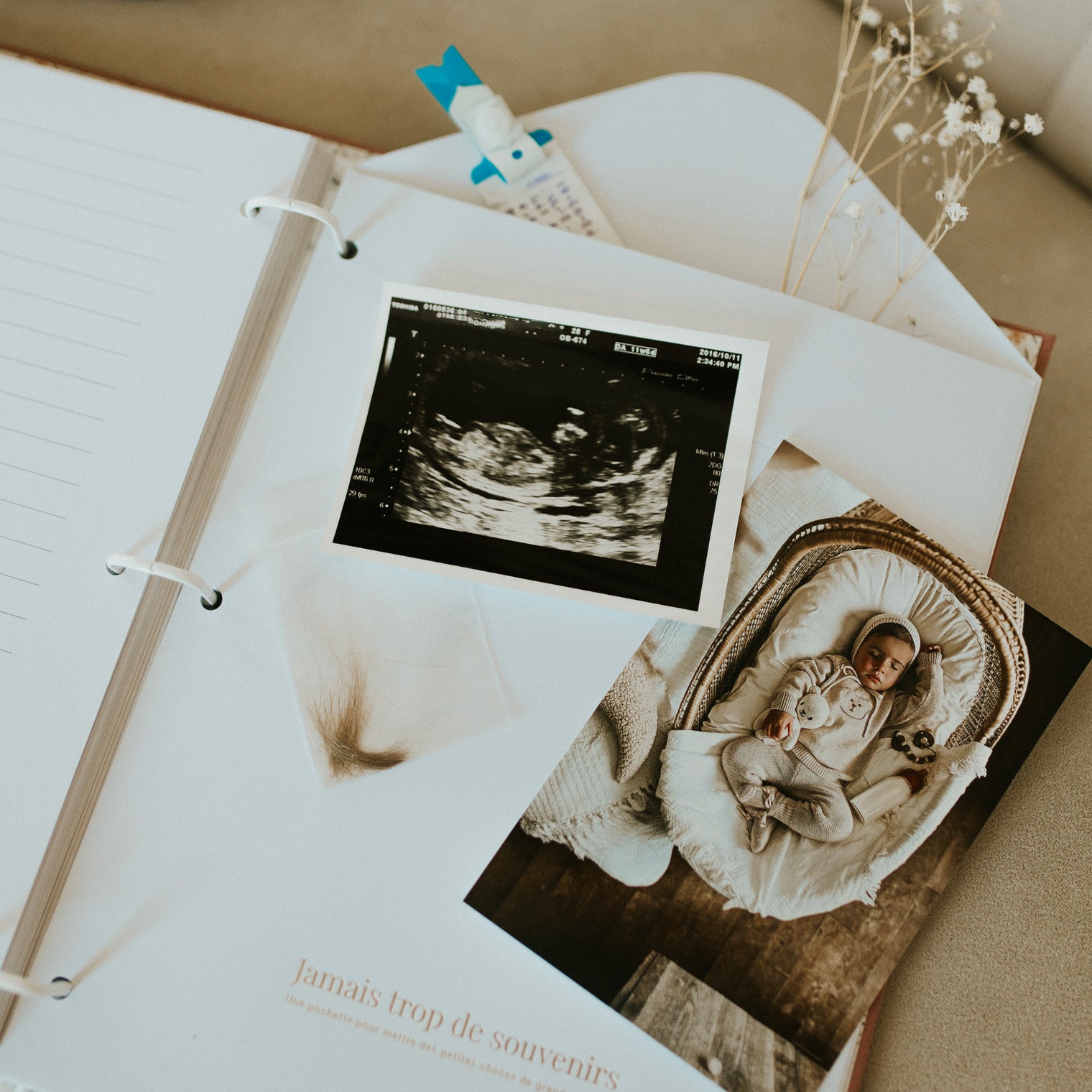 Livre de bébé - Bleu