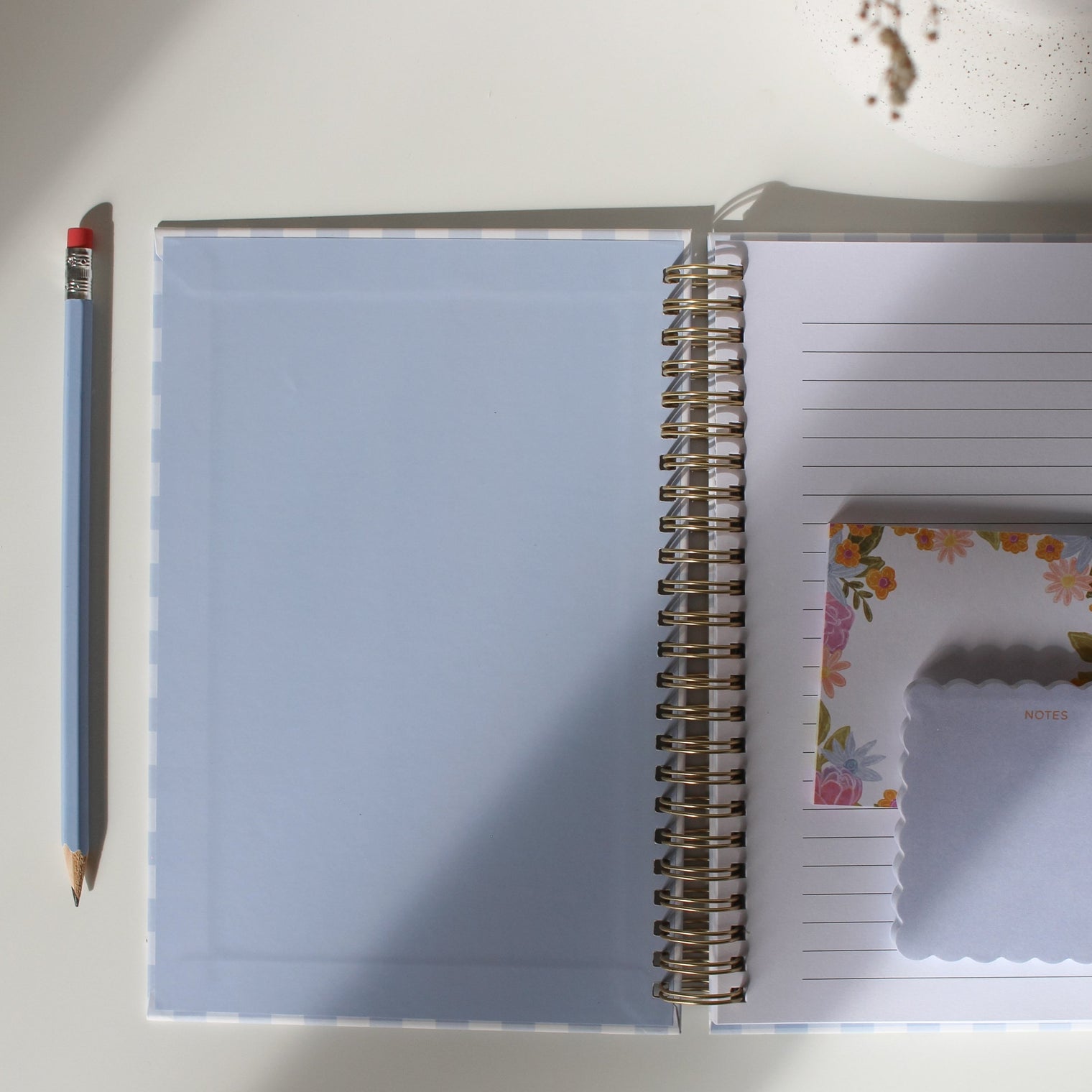 Cahier de notes à Carreaux