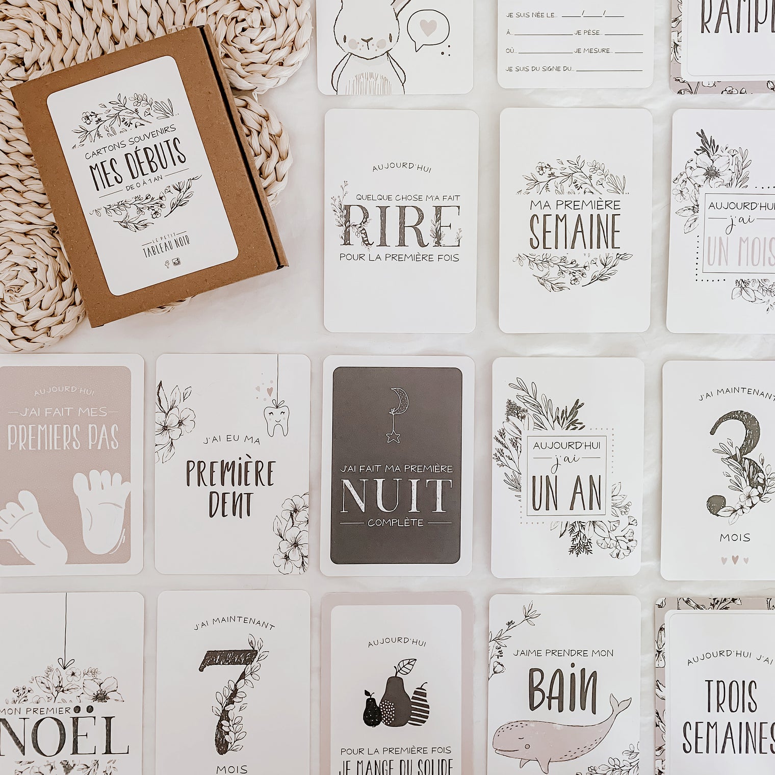 Coffret Fleurs 0-1 an