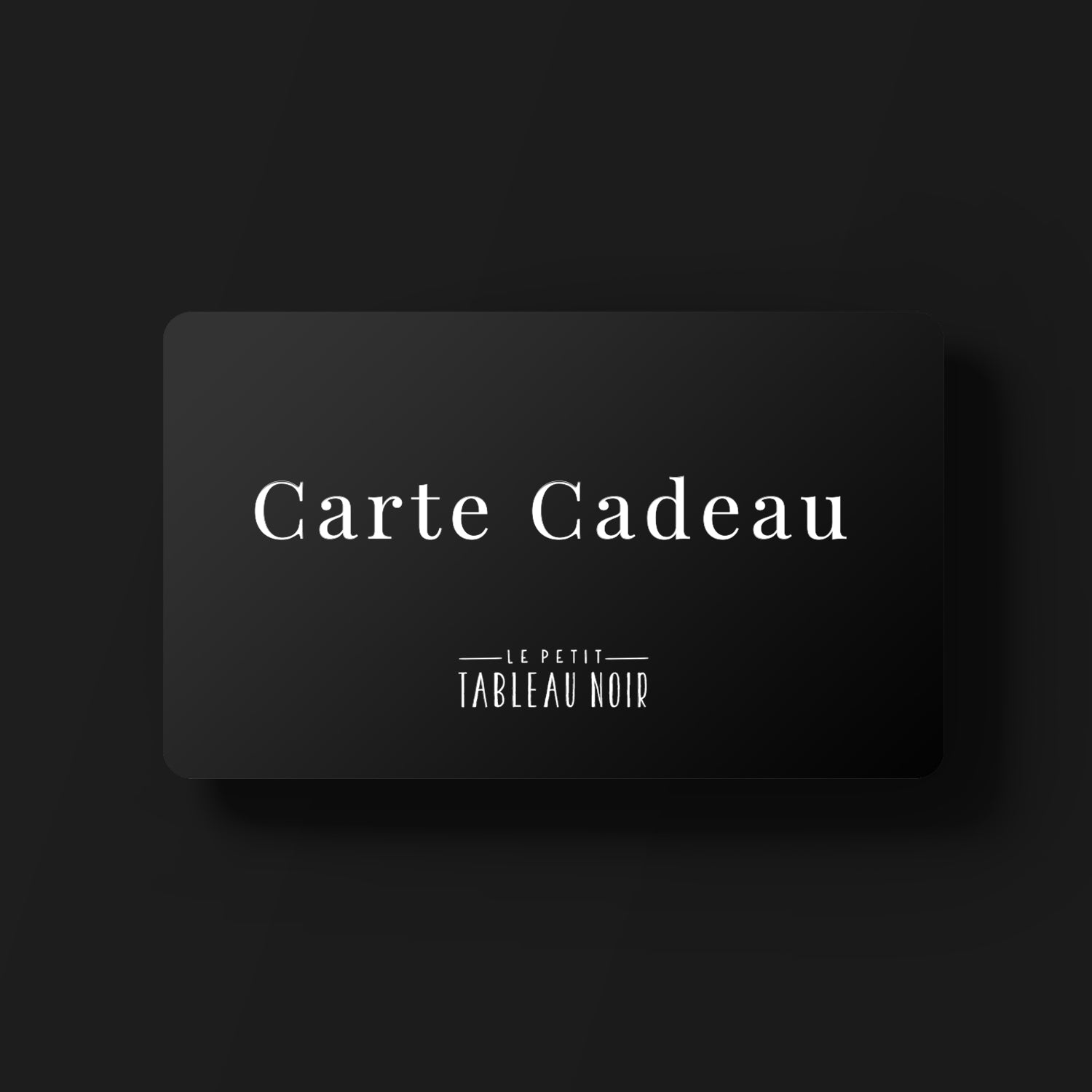 Carte Cadeau