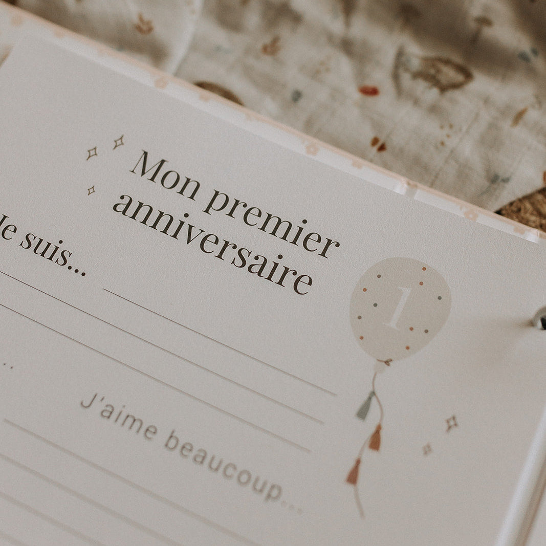 Livre de bébé - Rose