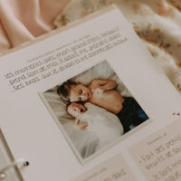 Livre de bébé -Fleurs Pastel