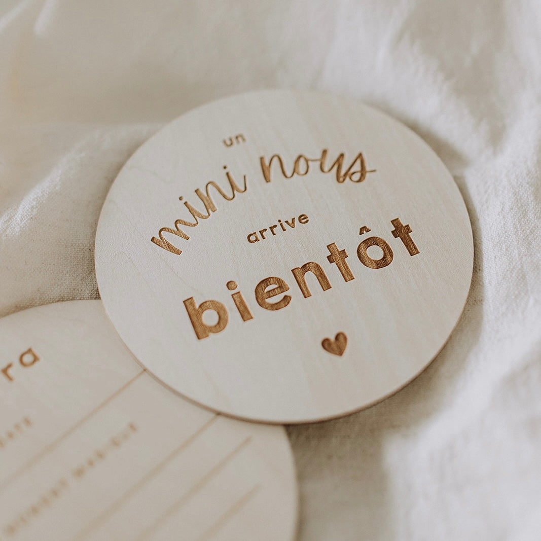 Pastille de bois - Mini nous