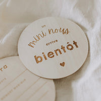 Pastille de bois - Mini nous