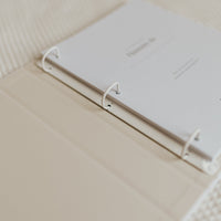 Livre de bébé - Floral Beige