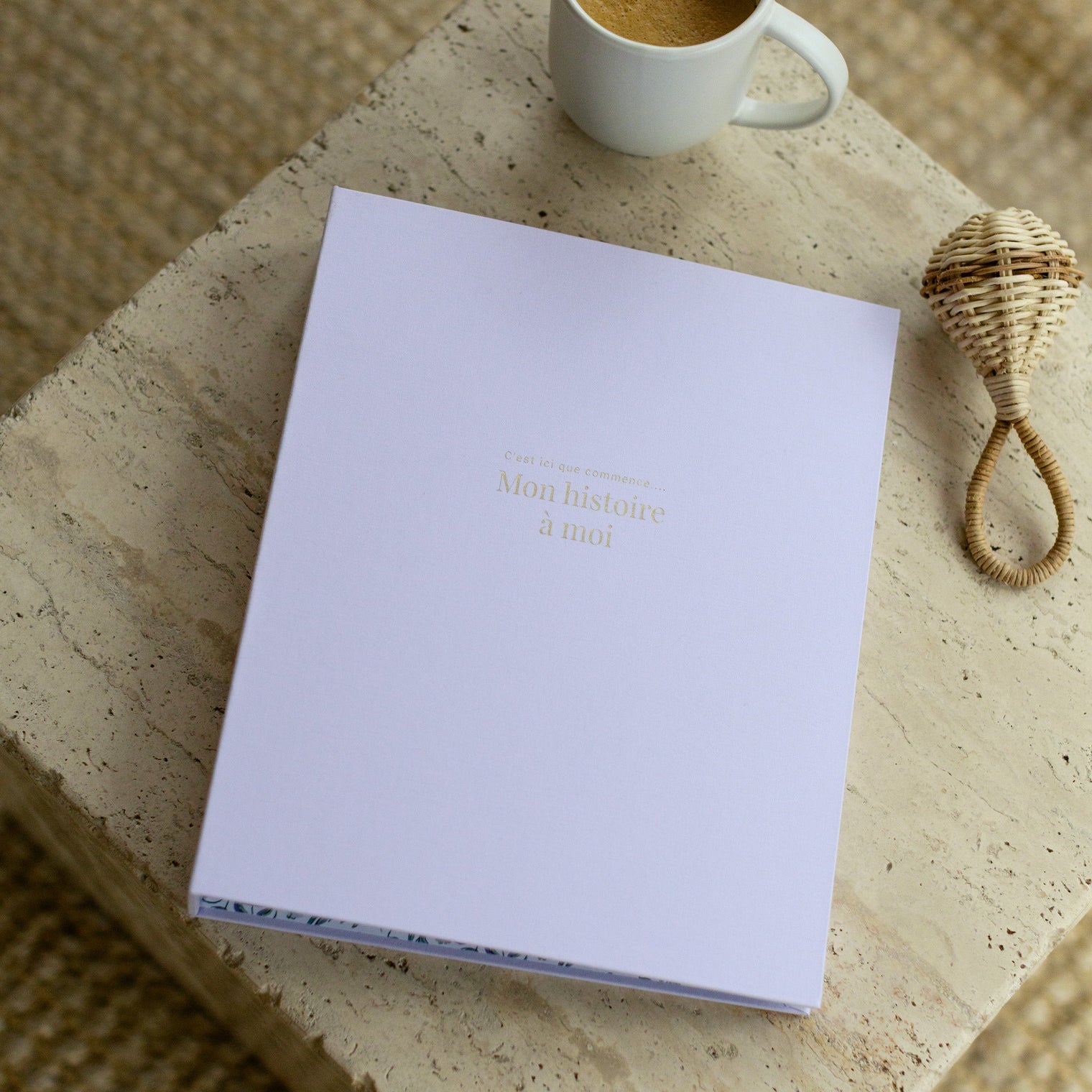 Livre de bébé - Lilas