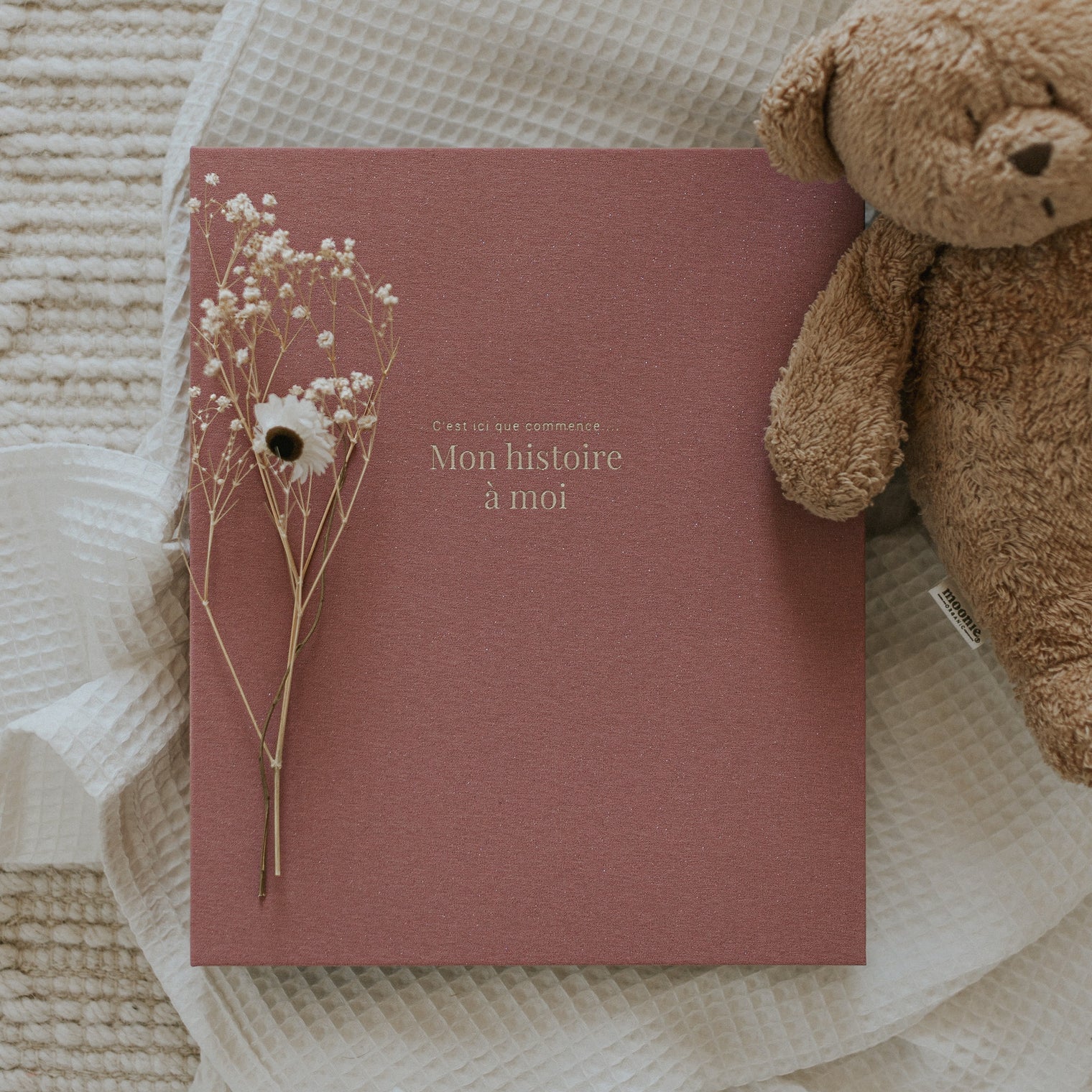 Livre de bébé - Rose Scintillant