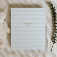 Livre de bébé - Ligné Bleu