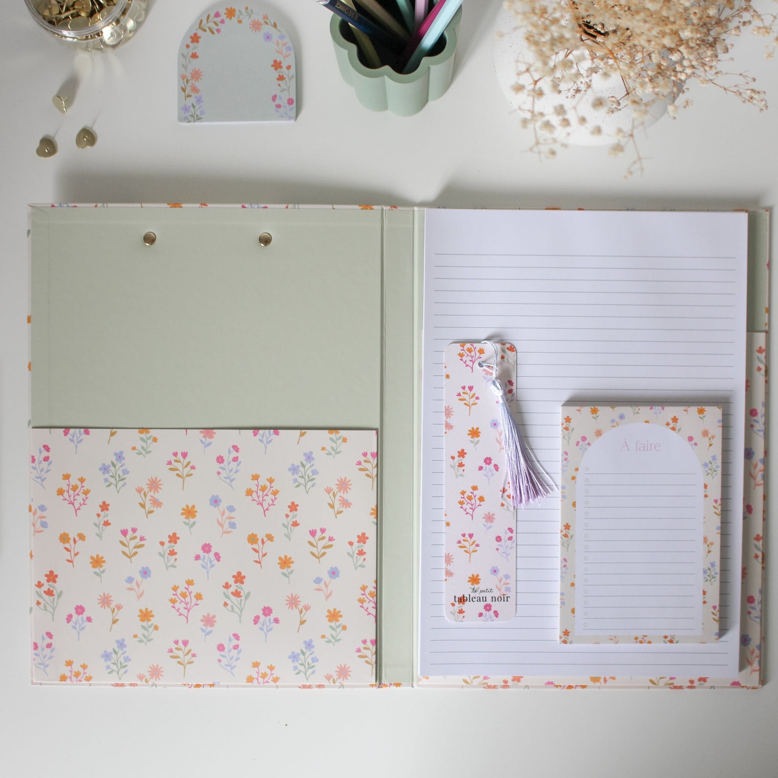 Clipfolio à pince Olivia