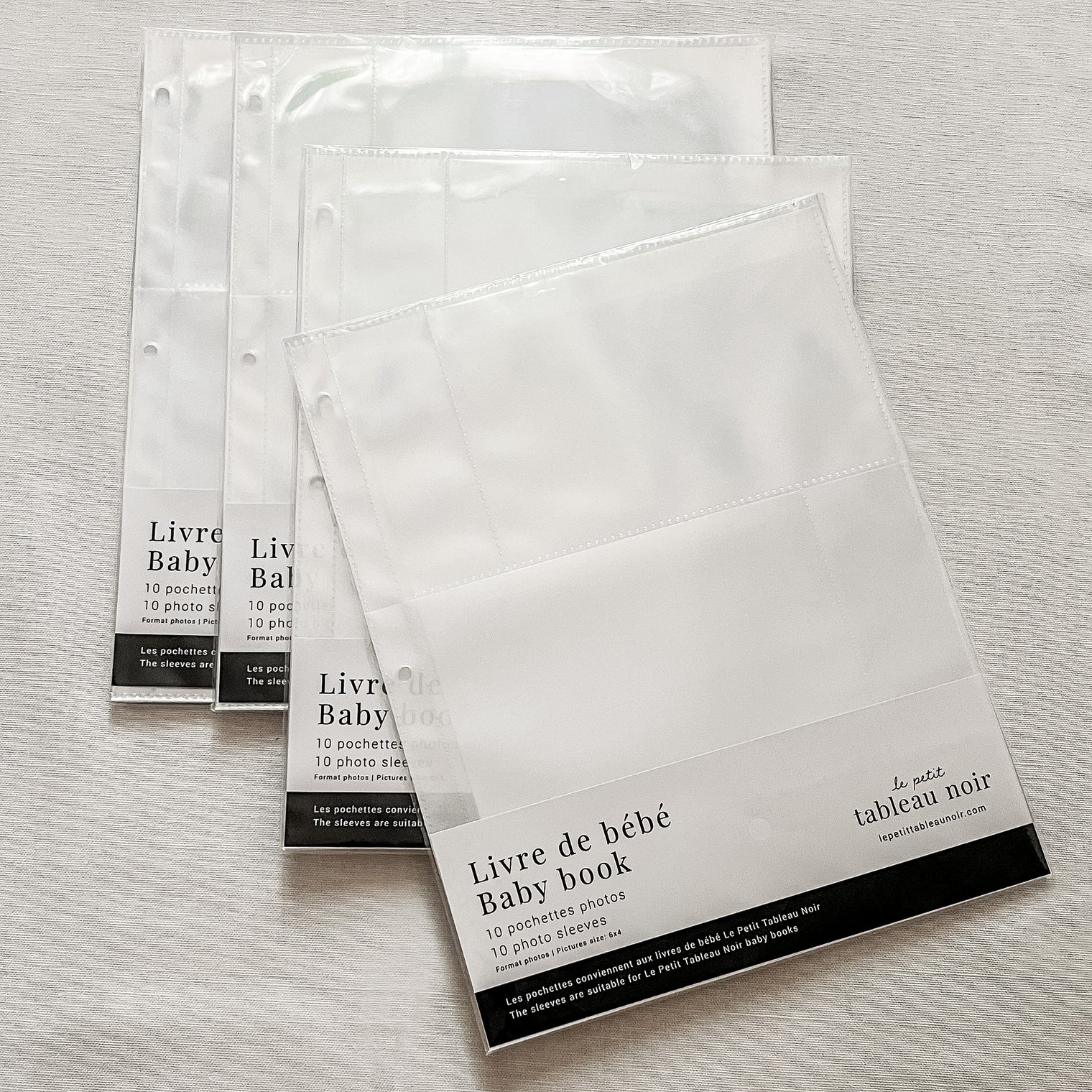 Pochettes livre de bébé