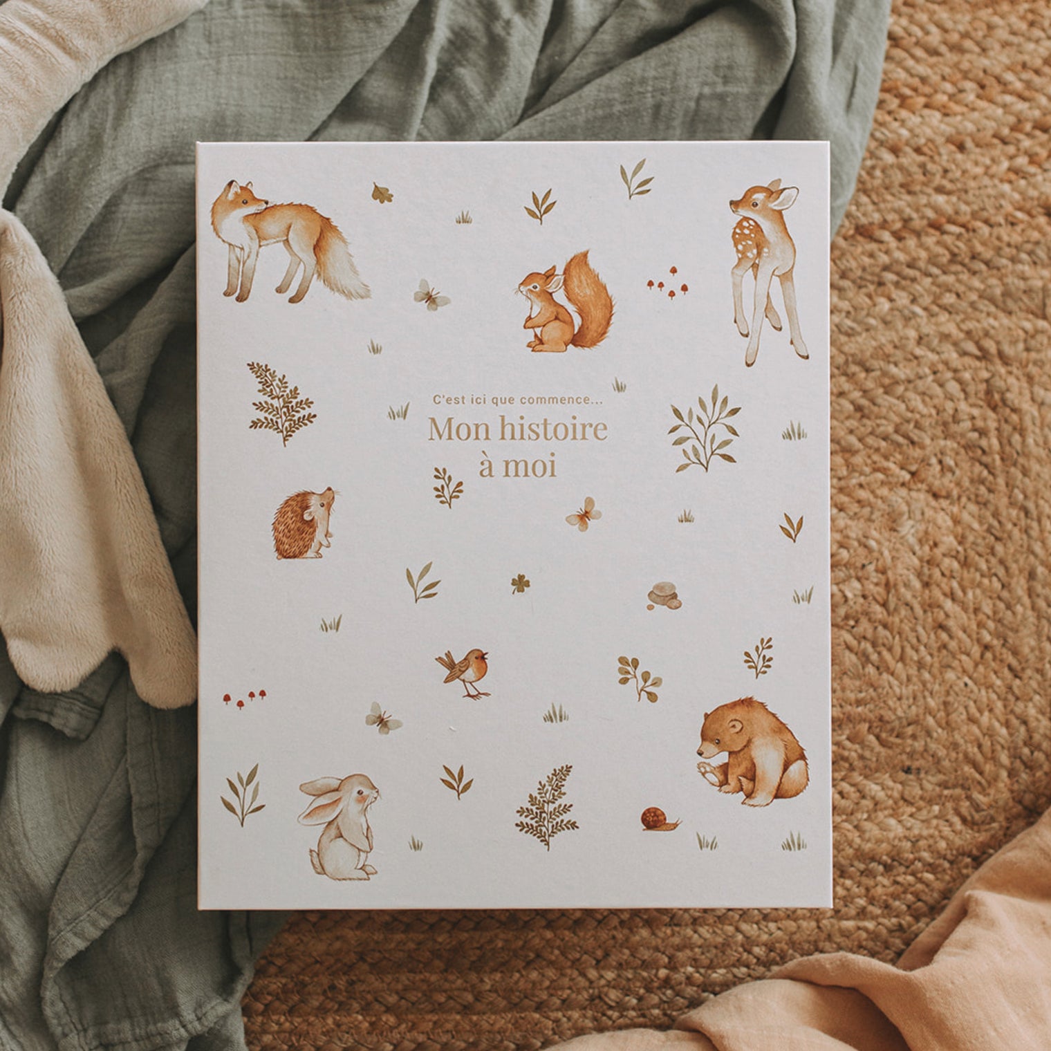 Livre de bébé - Animal Douceur