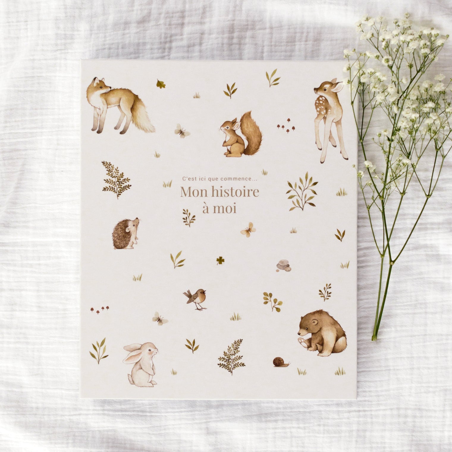 Livre de bébé - Animal Douceur