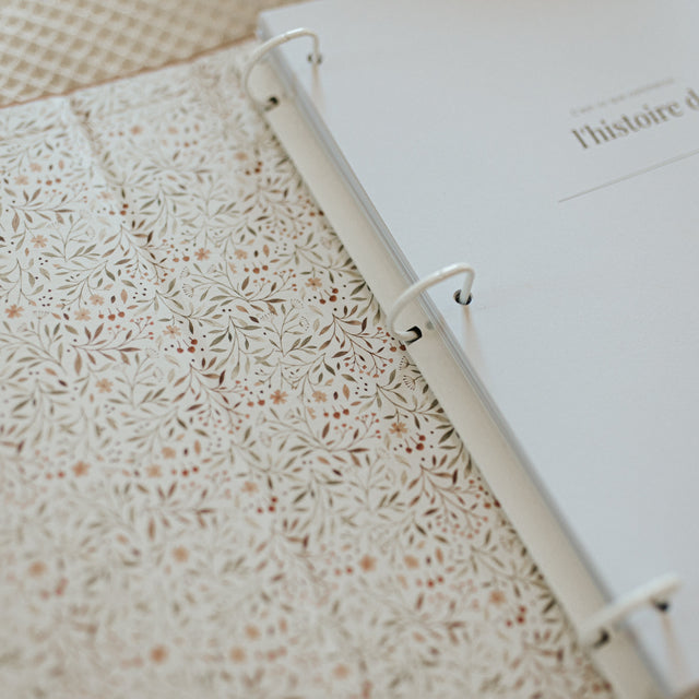 Livre de bébé - Rose Scintillant