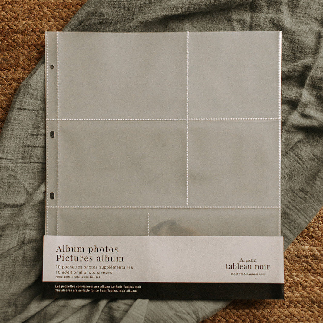 Pochette d’album photo – 6 pochettes