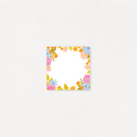 Bloc-Notes autocollant Floral Pop