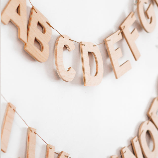 Banderole Alphabet