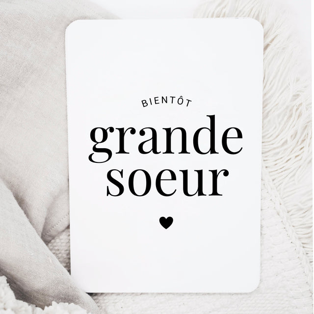 Bientôt grand(e) frère/soeur