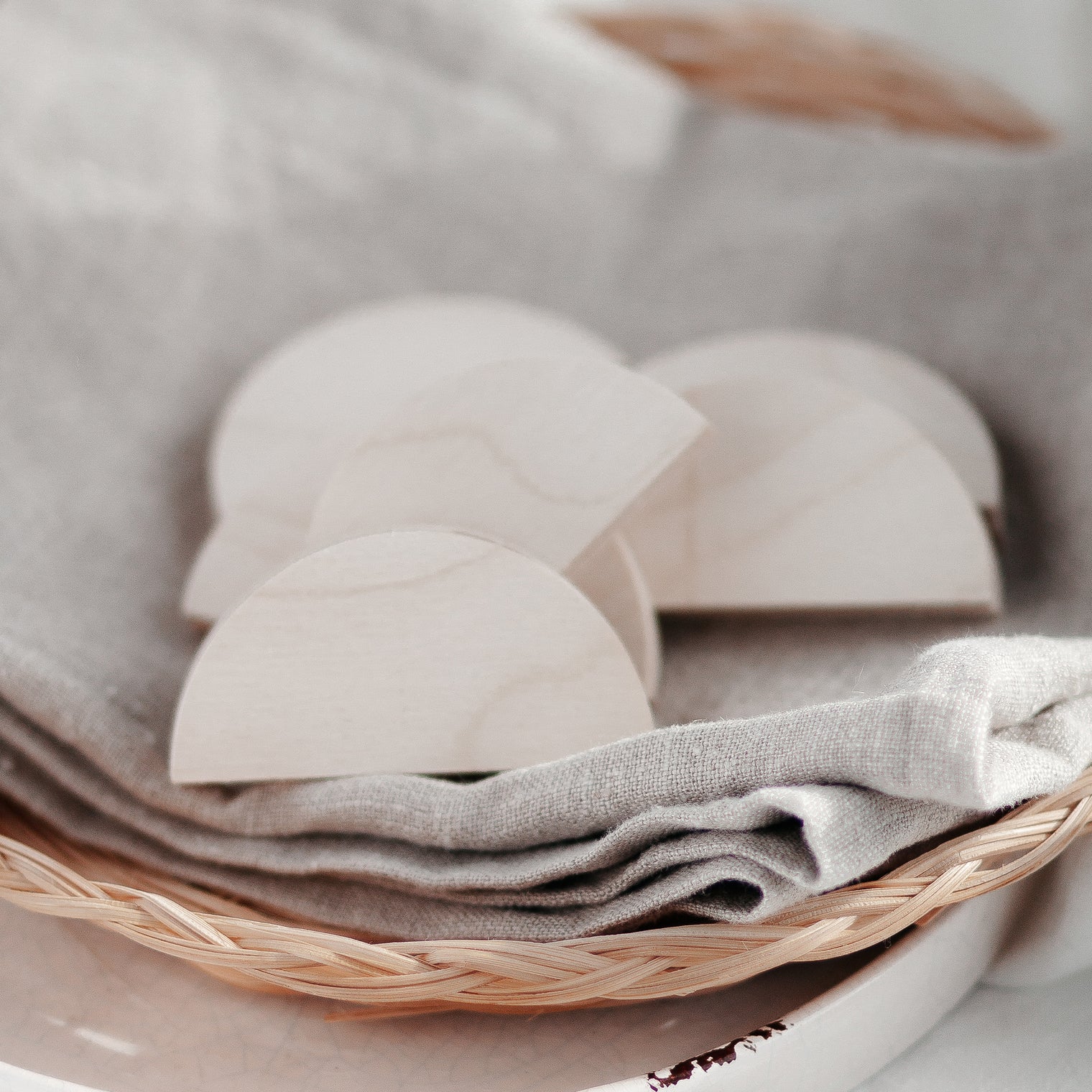 Support murale en bois aimanté