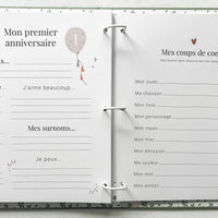 Livre bébé, Journal bébé, Planificateur de grossesse, Journal de grossesse, Cadeau de nouvelle maman, Baby Shower, Cadeau de shower, Cadeau de grossesse, Future maman, Souvenirs, mon histoire à moi, Album de bébé, Livre souvenirs, Livre cartable de bébé, Designer au Québec, Sauge