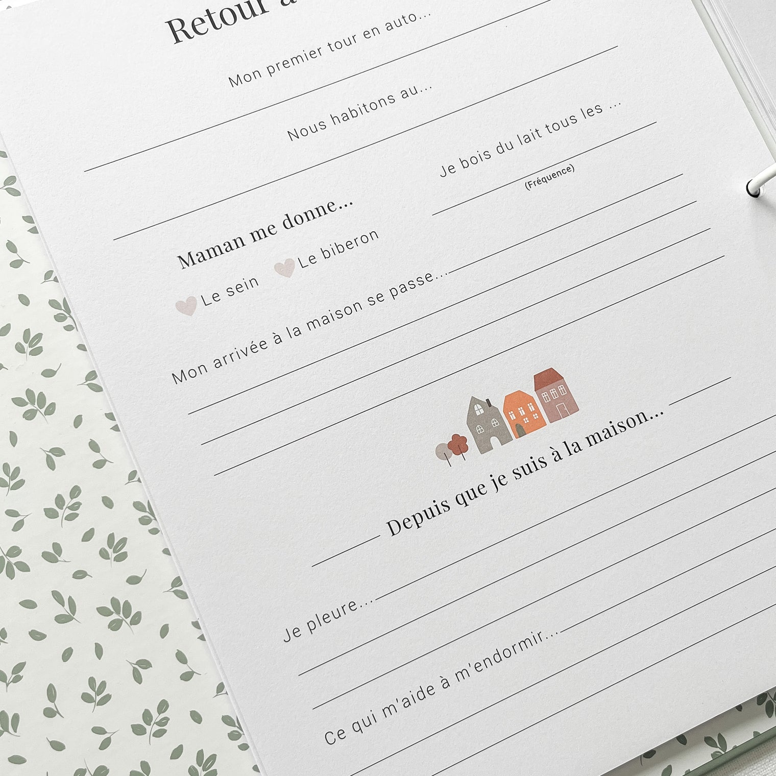 Livre bébé, Journal bébé, Planificateur de grossesse, Journal de grossesse, Cadeau de nouvelle maman, Baby Shower, Cadeau de shower, Cadeau de grossesse, Future maman, Souvenirs, mon histoire à moi, Album de bébé, Livre souvenirs, Livre cartable de bébé, Designer au Québec, Sauge